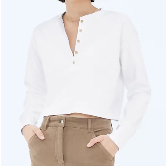 Wilfred Free Mavis T-Shirt Long sleeves in Pink - Picture 4 of 5